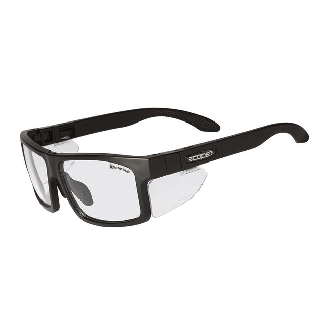 Cross Fit Frozen Blk Frame Smart Vue (Photochromic) Lens/Inc X-Fit Temples — Eye Protection | GRS Safety Perth