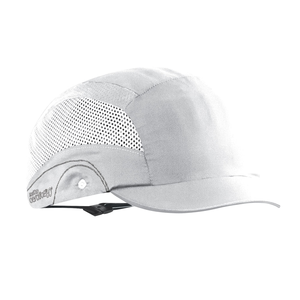 Bump Cap Aerolite 2.5cm Peak White — Head Protection | GRS Safety Perth