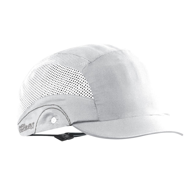 Bump Cap Aerolite 2.5cm Peak White — Head Protection | GRS Safety Perth
