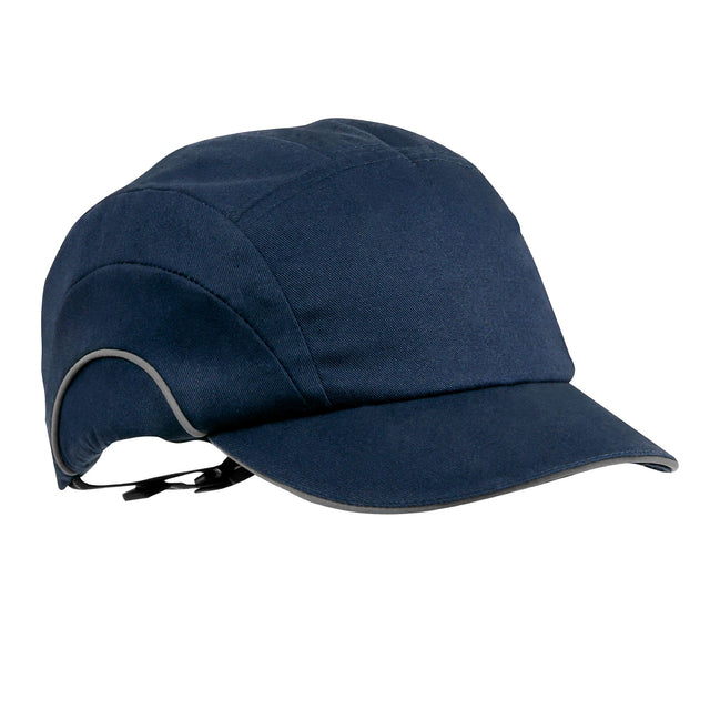 Hardcap A1 Flame Retardant 5cm Peak Navy — Head Protection | GRS Safety Perth