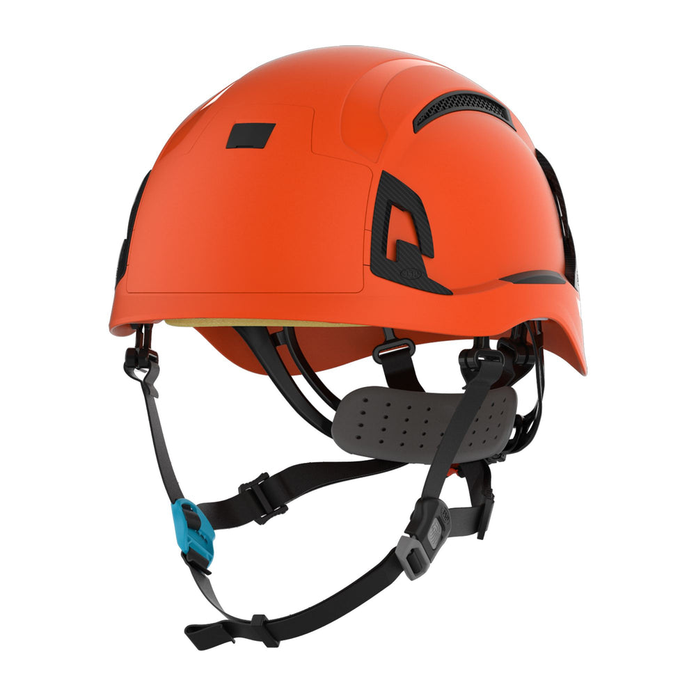 Evo Alta Skyworker Vented Helmet With Wheel Ratchet Orange — Head Protection | GRS Safety Perth