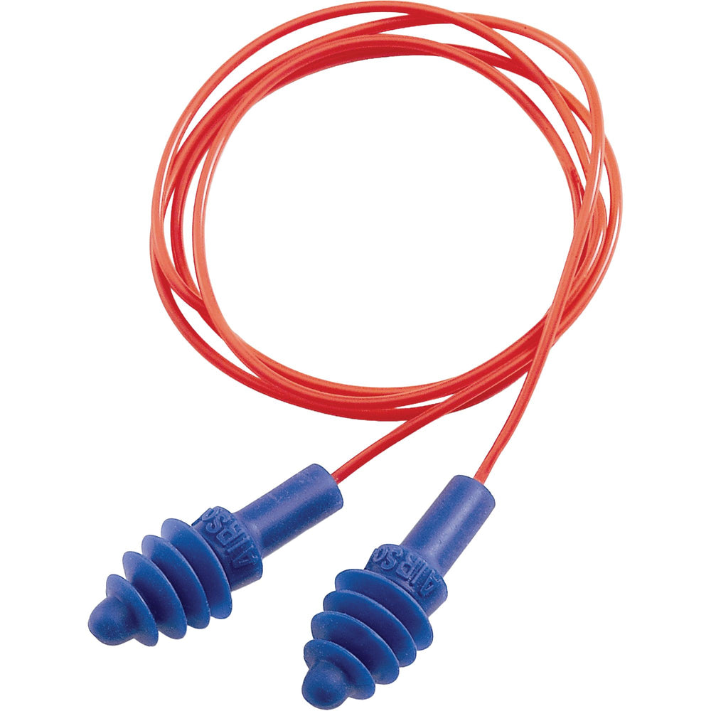 AirSoft Reusable Earplug Red Polycord 50/Box — Hearing | GRS Safety Perth