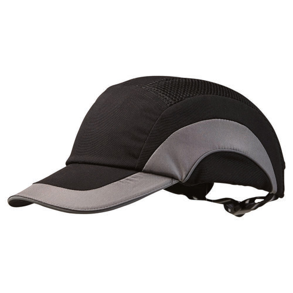 Bump Cap Black / Grey — Head Protection | GRS Safety Perth