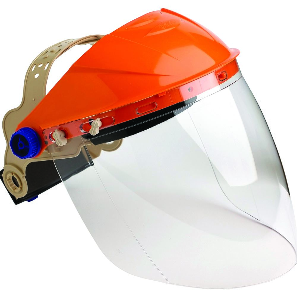 Striker Browguard & Economy Clear Visor Kit — Face Protection | GRS Safety Perth