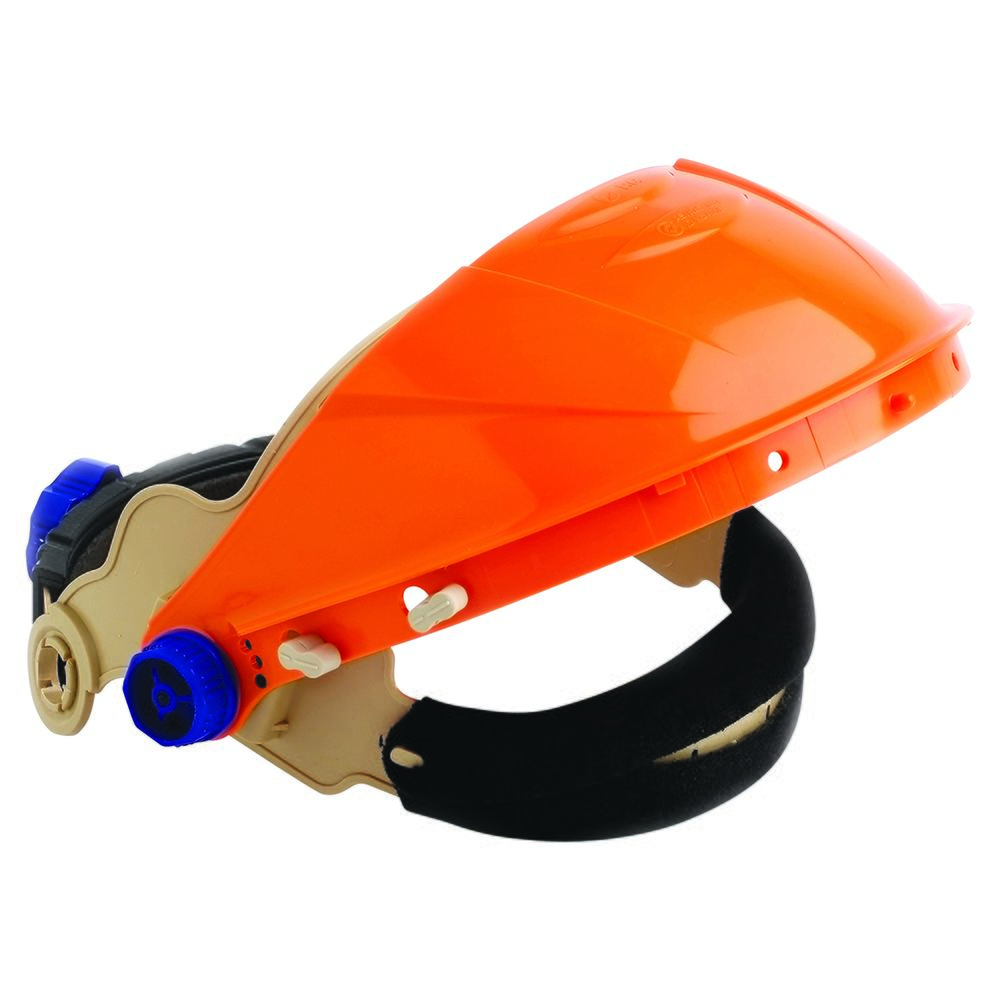 Striker Browguard Orange — Face Protection | GRS Safety Perth
