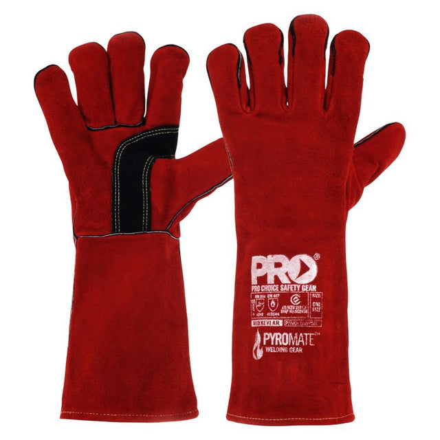 Pyromate Red Kevlar Glove Large — Hand Protection | GRS Safety Perth