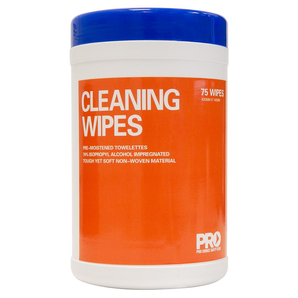Isopropyl Wipes 75 Wipe Canister — Respiratory | GRS Safety Perth