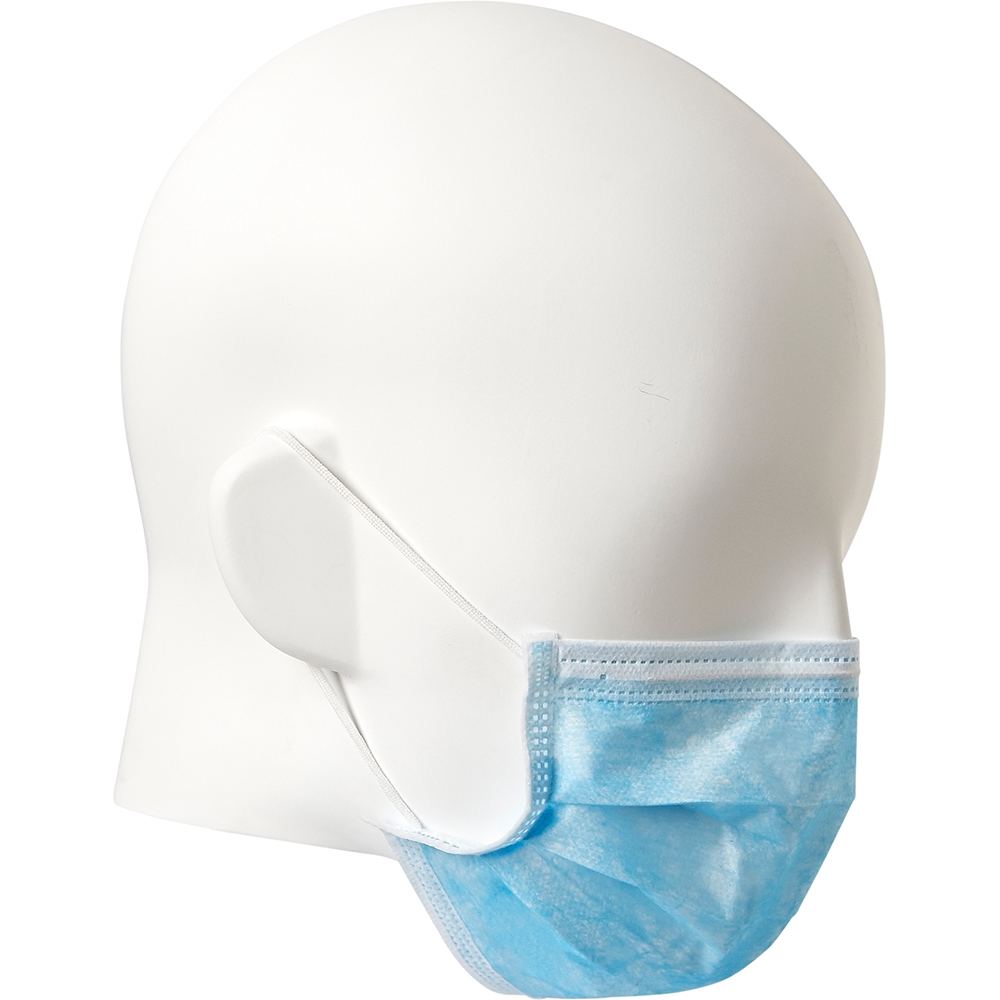 Disposable Face Mask Blue 3 Ply — Respiratory | GRS Safety Perth