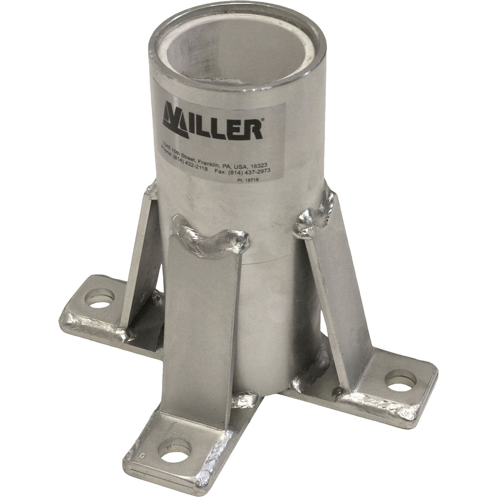 DuraHoist Floor Mount Sleeve 304 Stainless Steel — Height Safety | GRS Safety Perth