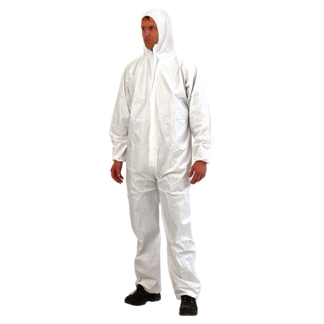 Barriertech Provek Coveralls White — Respiratory | GRS Safety Perth