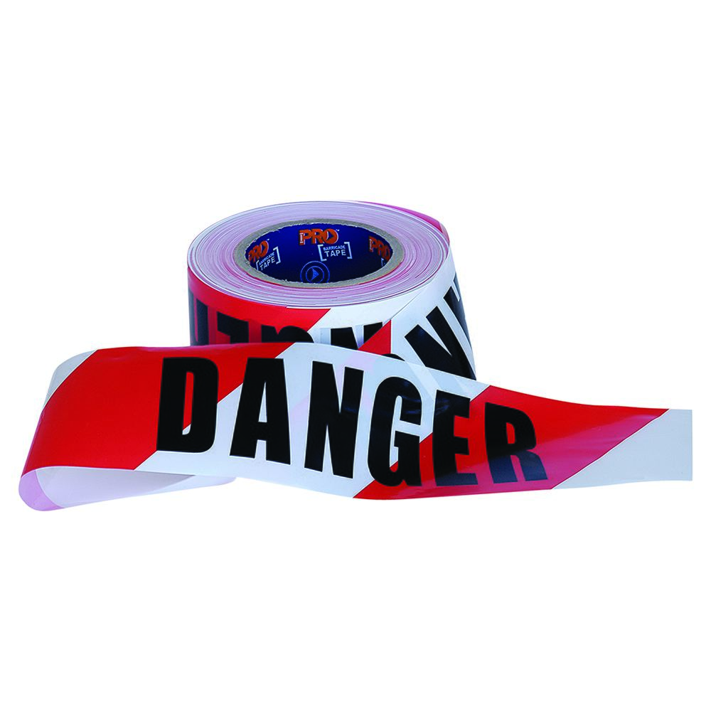 Barricade Tape - 100M X 75mm Danger Print — Site Safety | GRS Safety Perth