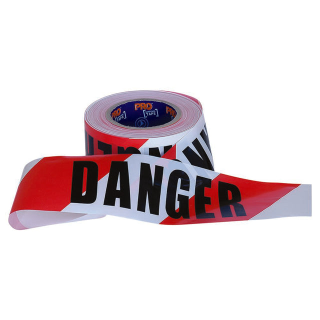 Barricade Tape - 100M X 75mm Danger Print — Site Safety | GRS Safety Perth