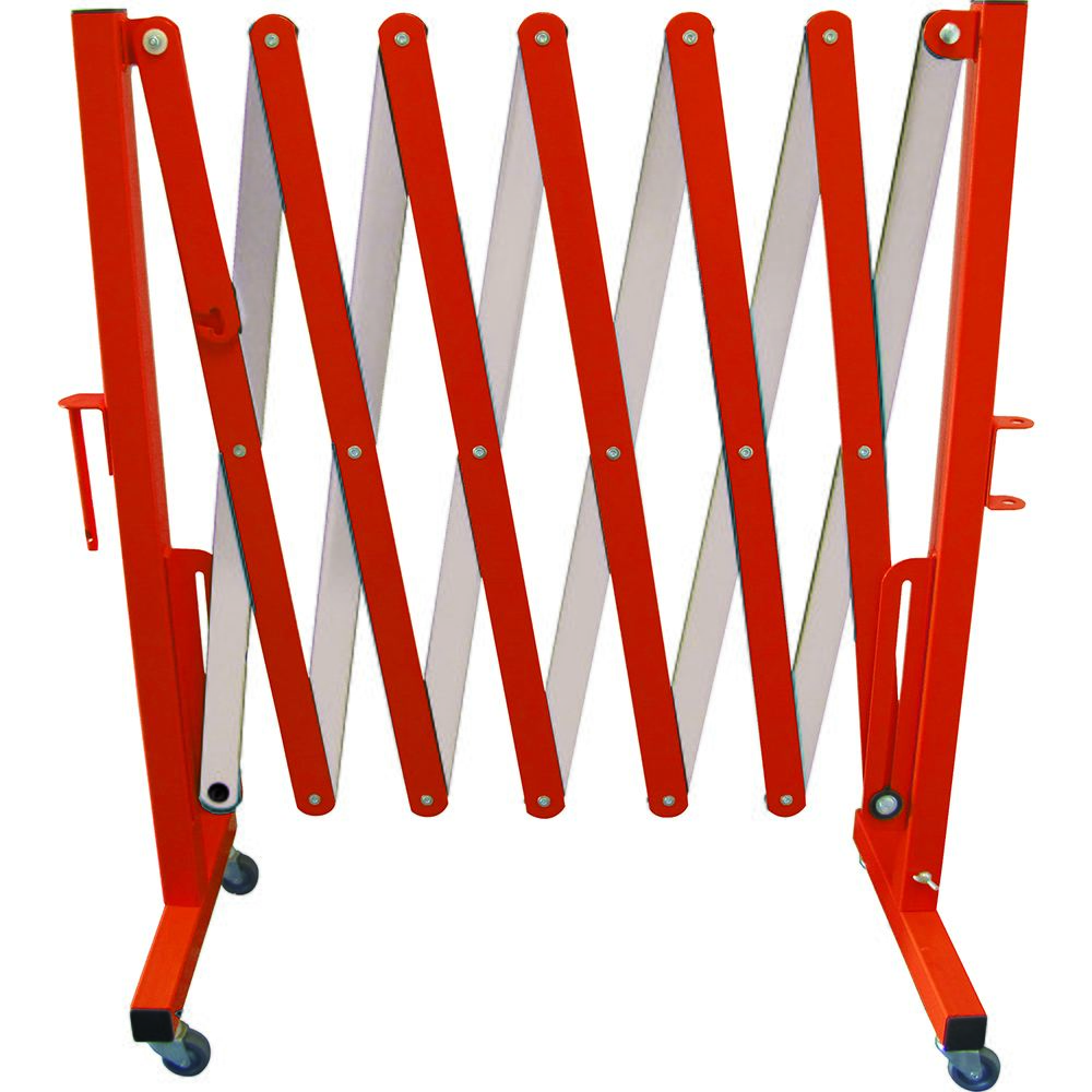 Expandable Barrier - Red/White — Site Safety | GRS Safety Perth