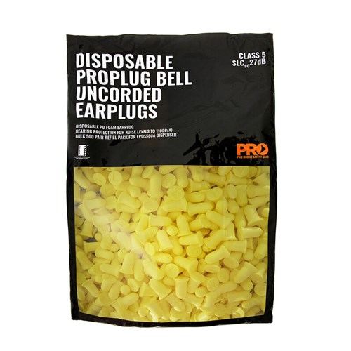 Probell Uncorded Earplug Refill For Dispenser (500 Pairs) — Hearing | GRS Safety Perth