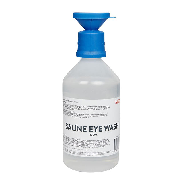 Eyewash Saline Solution 500Ml — Site Safety | GRS Safety Perth