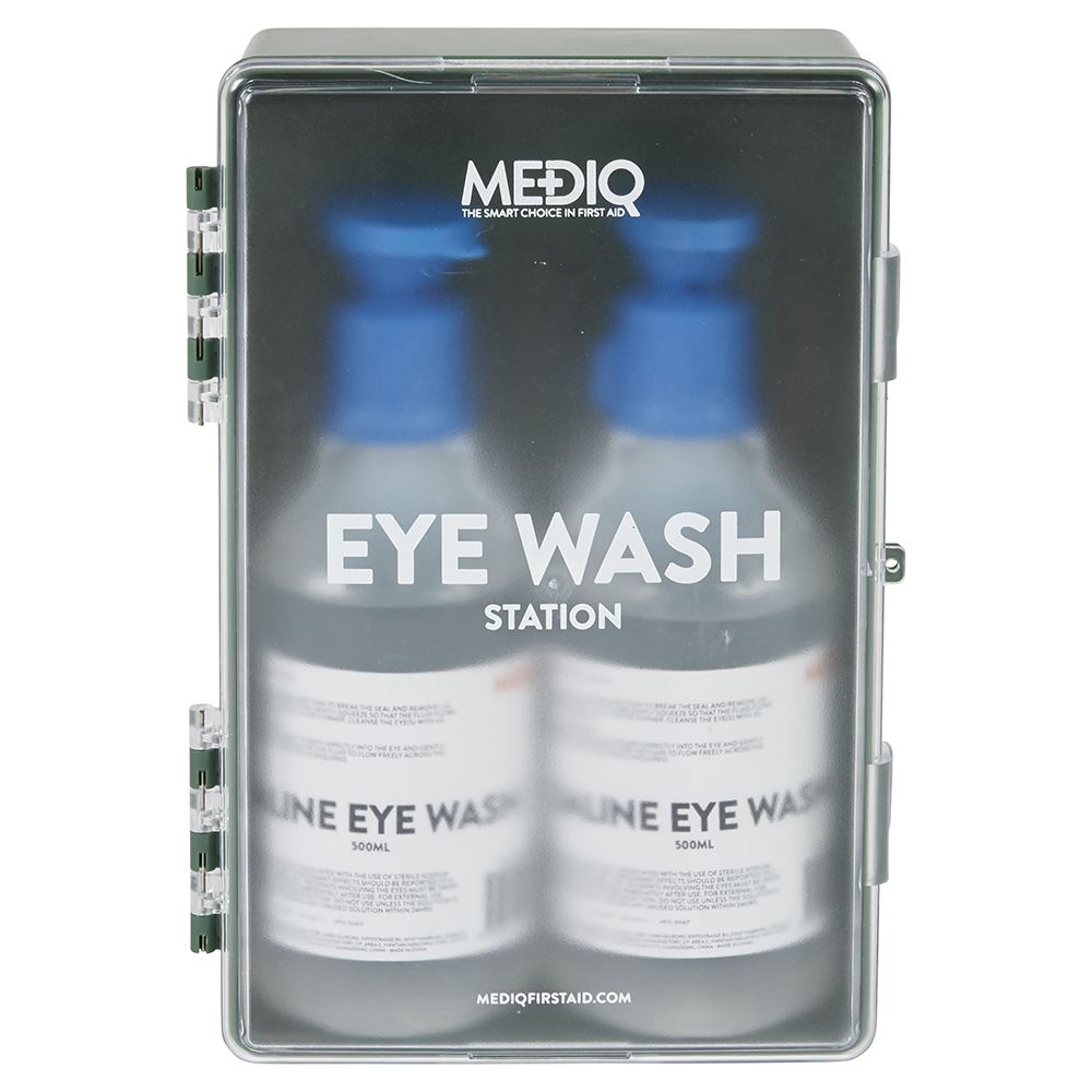 Eyewash Station Enclosed Plastic Cabinet — Site Safety | GRS Safety Perth