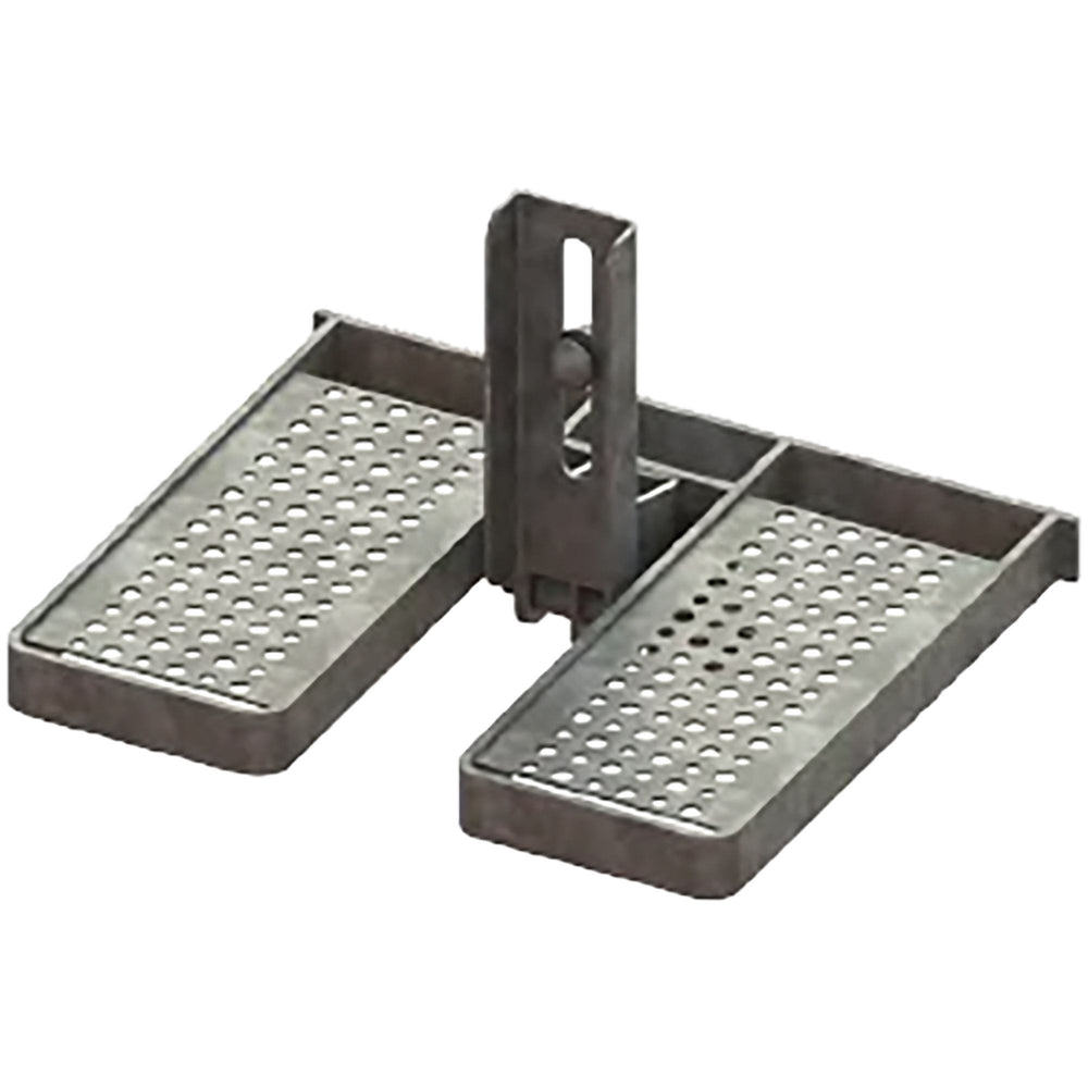 Fold Foot Rest (galv) - for guide rails — Height Safety | GRS Safety Perth