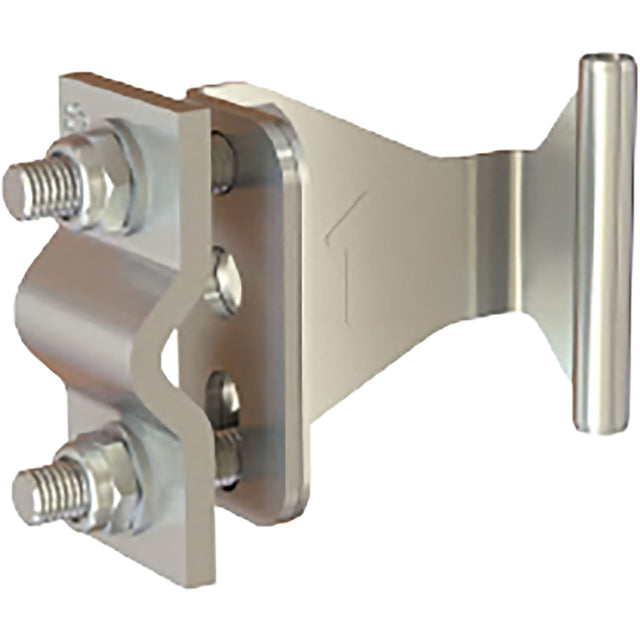 Vi-Go Automatic intermediate with round steel bracket for rungs (stainless steel — Height Safety | GRS Safety Perth