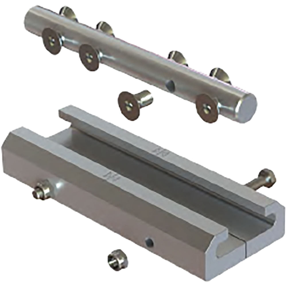 Rail Connector, SS + Clamp, Aluminum — Height Safety | GRS Safety Perth