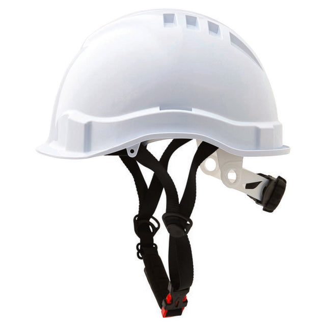V6 Hard Hat Unvented Micro Peak Ratchet Harness — Head Protection | GRS Safety Perth
