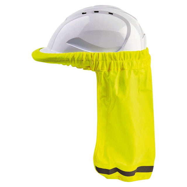 Hard Hat Neck Sun Shade Fluro Yellow — Head Protection | GRS Safety Perth