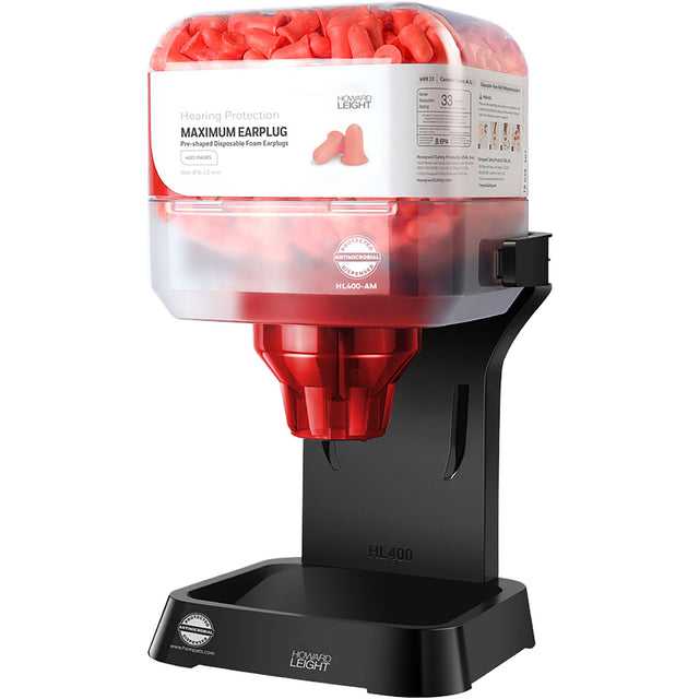 HL400 Lite dispenser Antimicrobial w/ 400 pairs X-TREME Earplugs — Hearing | GRS Safety Perth