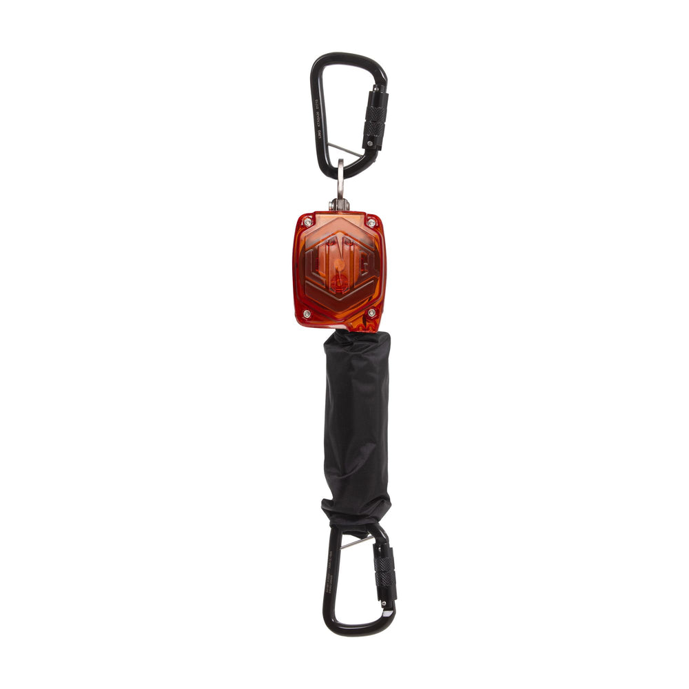 Tetha Bloq 2M Self Retracting Lifeline C/W 2 X Triple Action Karabiners — Height Safety | GRS Safety Perth