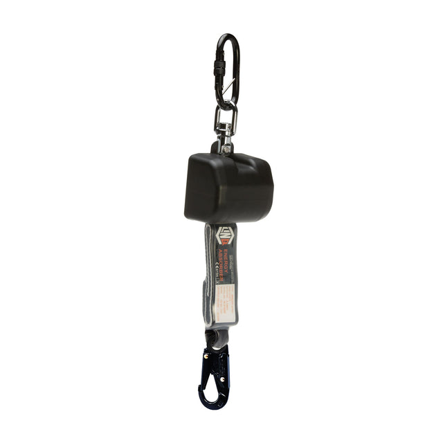 Self Retracting 2.5M Webbing Lanyard With Hardware Ks & Sn — Height Safety | GRS Safety Perth