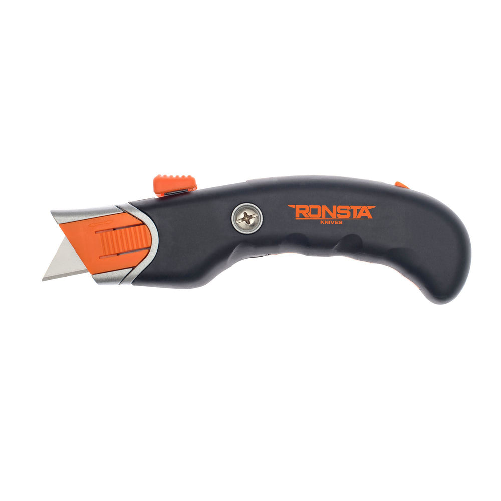 Ronsta Knives Auto-Retractable Safety Knife With Pistol Grip — Site Safety | GRS Safety Perth