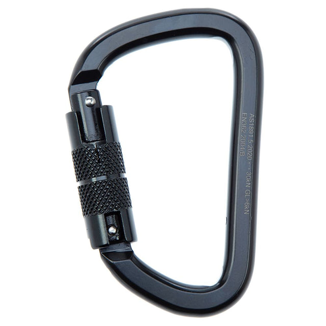 Karabiner - Triple Action Steel Alloy 26mm — Height Safety | GRS Safety Perth