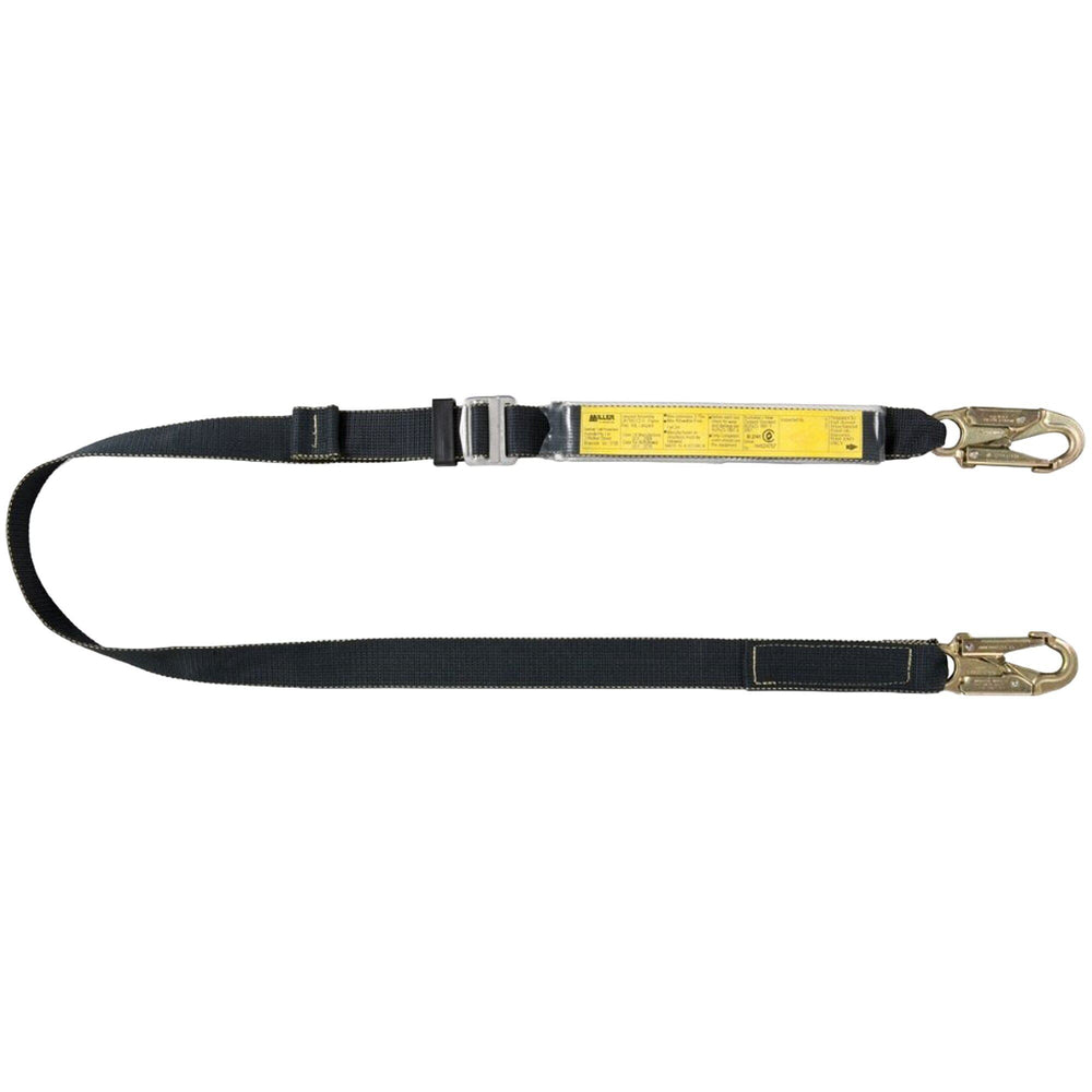 2M KEVLAR ADJUSTABLE LANYARD W/19MM HOOK — Height Safety | GRS Safety Perth