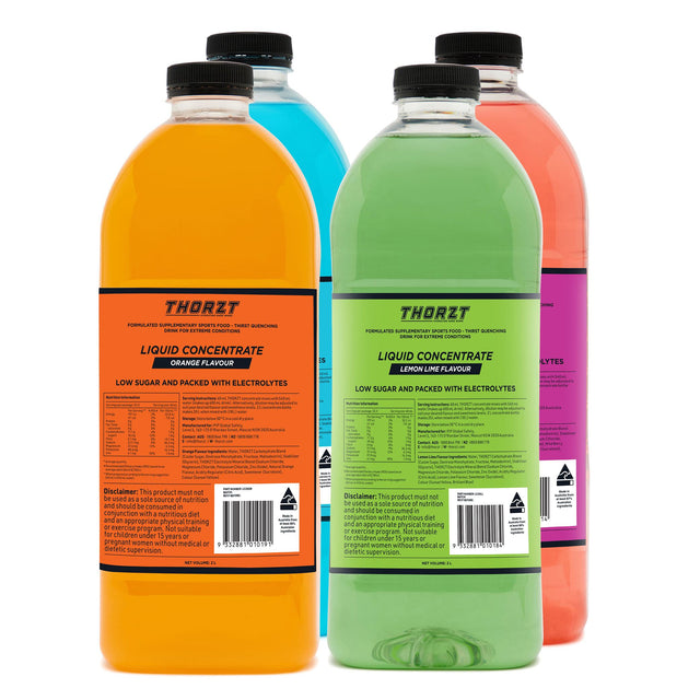 Liquid Concentrates - Mixed Flavours — Sun & Hydration | GRS Safety Perth