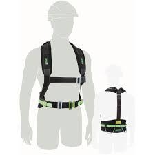 Underground Miner's Harness in SS with Alum QC buckles on Waist & Legs - Large — Height Safety | GRS Safety Perth