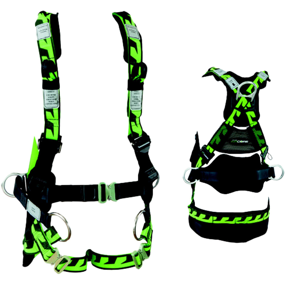 AirCore Tower-workers Harness with soft loops Small — Height Safety | GRS Safety Perth