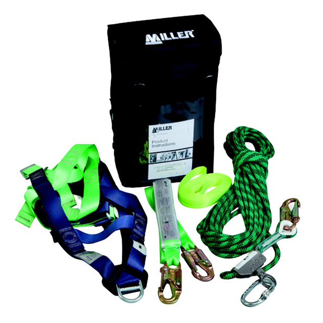 Roof Workers Back-Pack Kit contains M1020063 Construction Harness, 15M Kernmantl — Site Safety | GRS Safety Perth