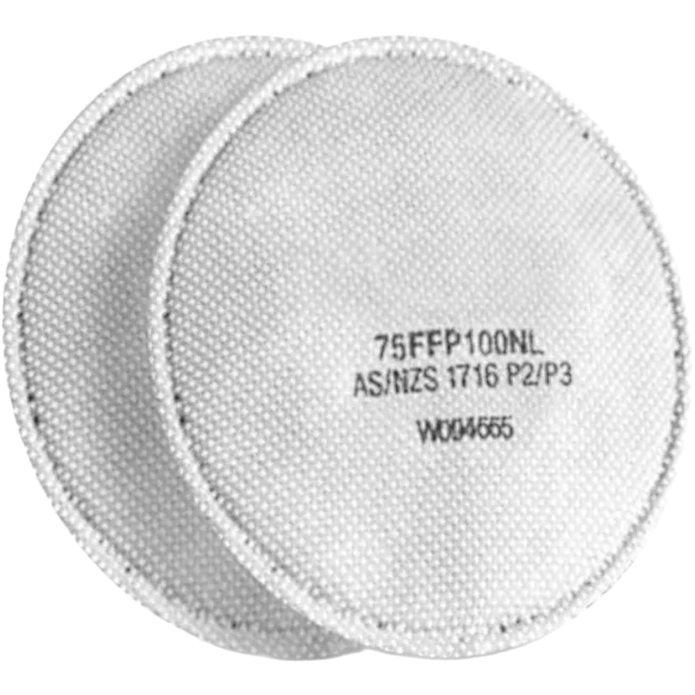 FLEX ODOR PANCAKE FILTER P3O (PAIR) — Respiratory | GRS Safety Perth