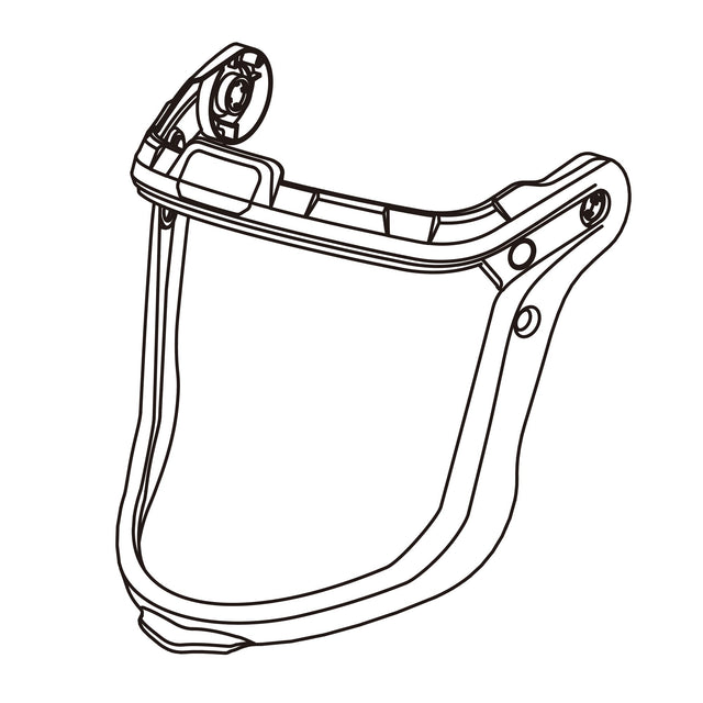 Vanguard G4 Visor Frame Assembly — Respiratory | GRS Safety Perth
