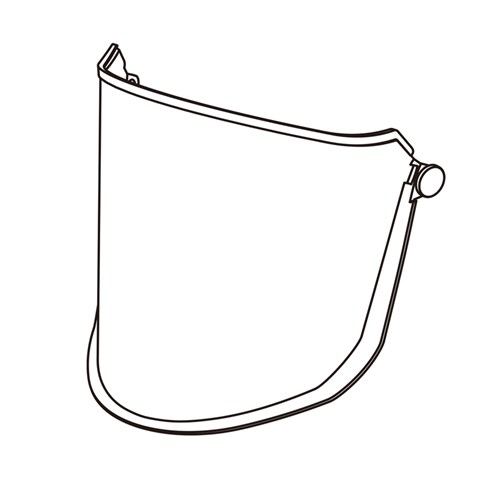 Vanguard G4 PAPR Front / Inside Cover Impact Lens | GRS Safety Perth