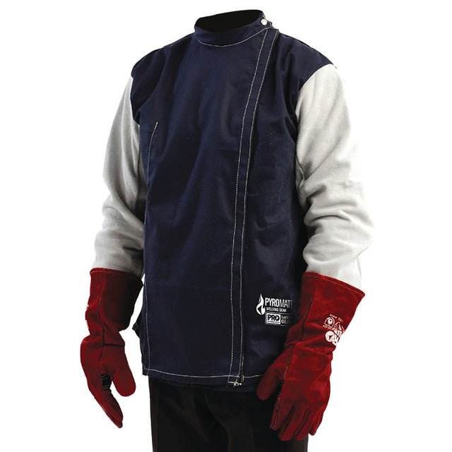 Pyromate Welders Jacket — Hi-Vis Workwear | GRS Safety Perth