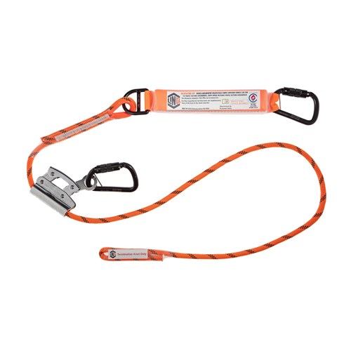 2M Shock Absorb Adj. Rope Lan 1 X Triple Action Karabiner, 1 X Rope Grab To Tri — Height Safety | GRS Safety Perth
