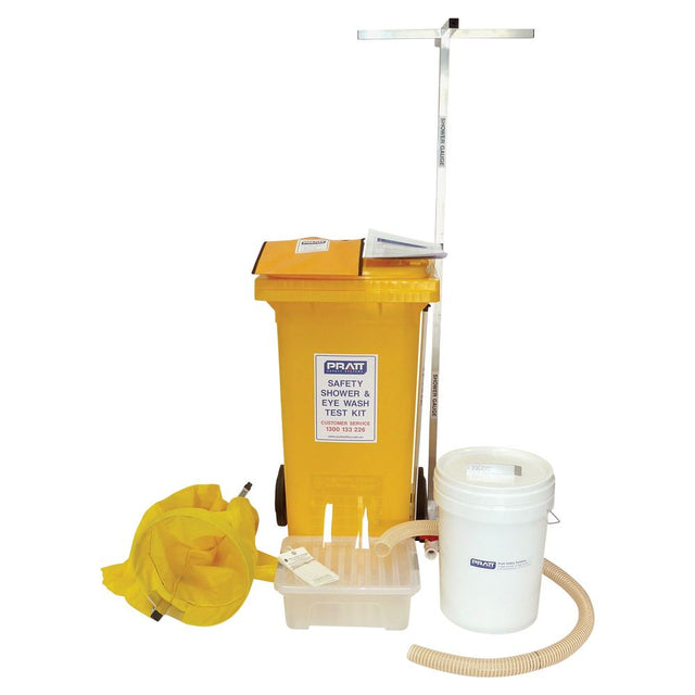Shower Test Kit With Bin — Site Safety | GRS Safety Perth