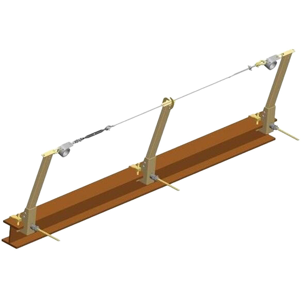 Cable for steel & concrete systems.18M Lifeline w/combo-clamp-thimble, turnbuckl — Height Safety | GRS Safety Perth