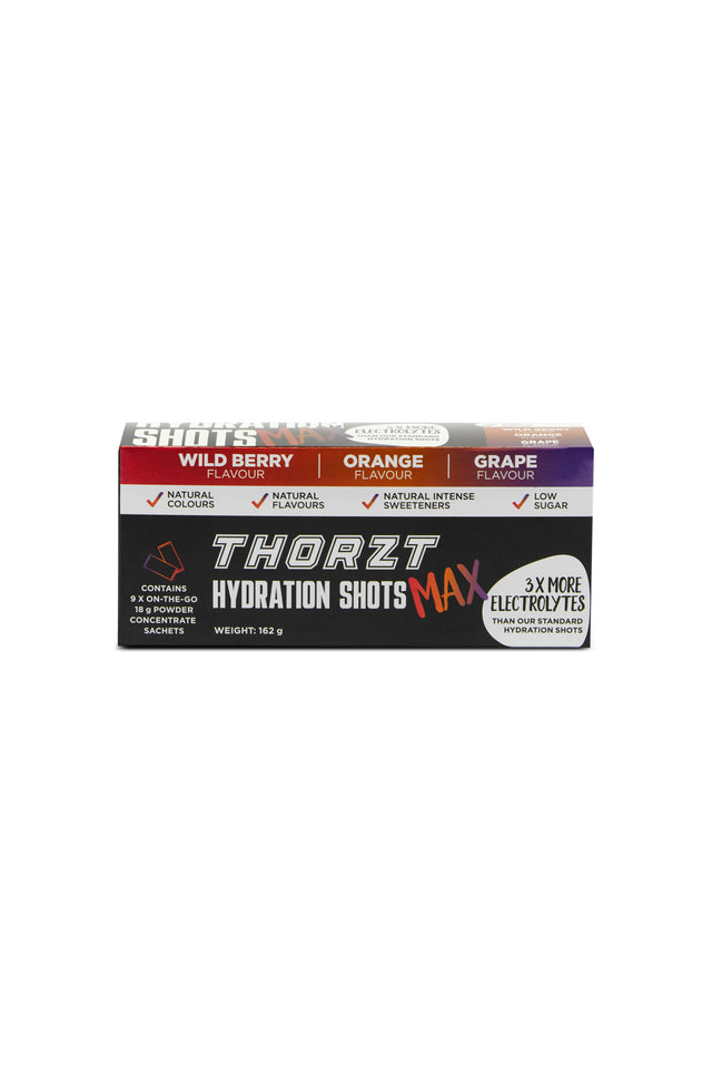 High Electrolyte Low Sugar Hydration Shot Max Powder — GRS Safety Perth