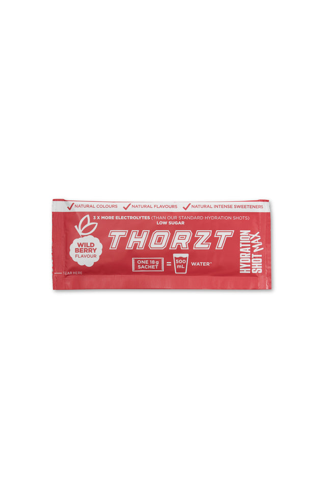 High Electrolyte Low Sugar Hydration Shot Max Powder — Sun & Hydration | GRS Safety Perth