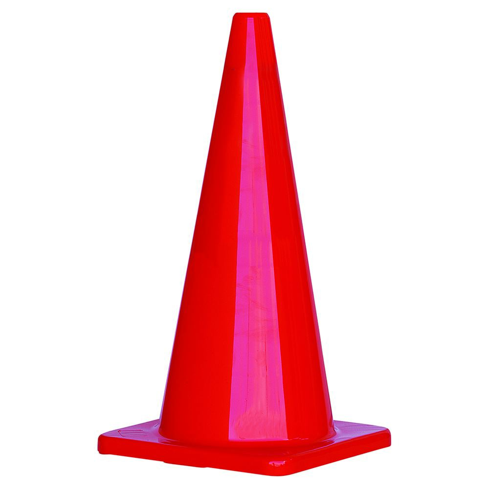 Orange PVC Traffic Cones 700mm — Site Safety | GRS Safety Perth