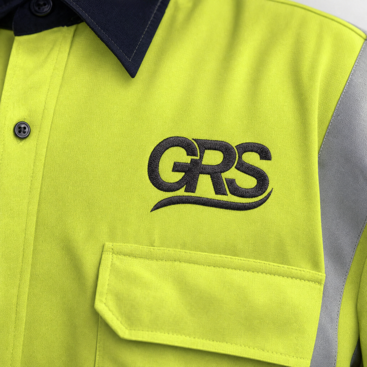 Your logo on the crew's back